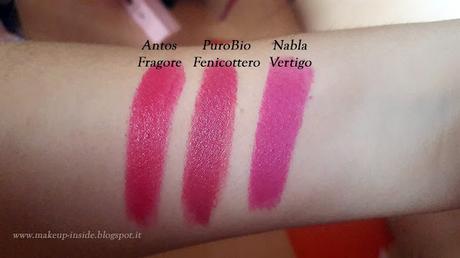 Novità puroBIO Cosmetics: rossetti e ombretti| Swatches & Review Novità puroBIO Cosmetics: rossetti e ombretti| Swatches & Review