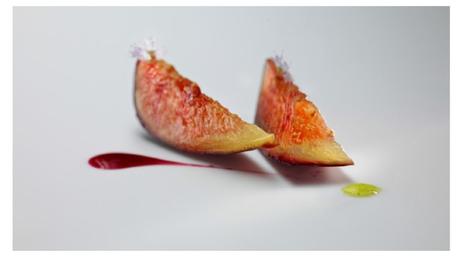 Dessert free from alla moda: nuove tendenze in cucina Fichi grigliati, menta e fiori di ibisco (da Alija et al., International Journal ofGastronomy and Food Science, 2012) - Gluten Free Travel and Living