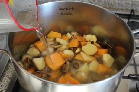 Zuppa di fagioli, funghi, zucca img_2374