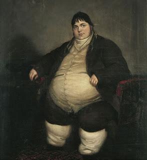The fattest men in Regency England. The fattest men in Regency England.