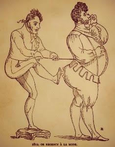 The fattest men in Regency England. The fattest men in Regency England.
