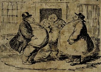 The fattest men in Regency England. The fattest men in Regency England.