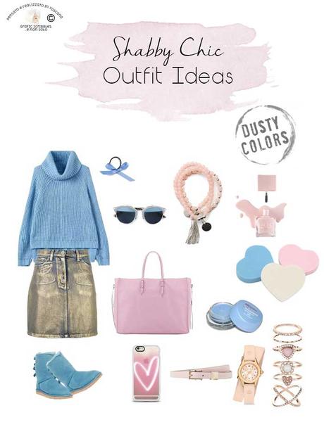 Color Palette Romantically Shabby - Shabby Chic Outfit Ideas Color Palette Romantically Shabby - Shabby Chic Outfit Ideas