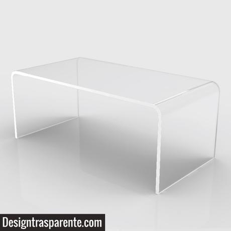 tavolino design moderno in plexiglass per soggiorno Tavolini moderni in plexiglass trasparente : Ti serve 1cm più lungo?