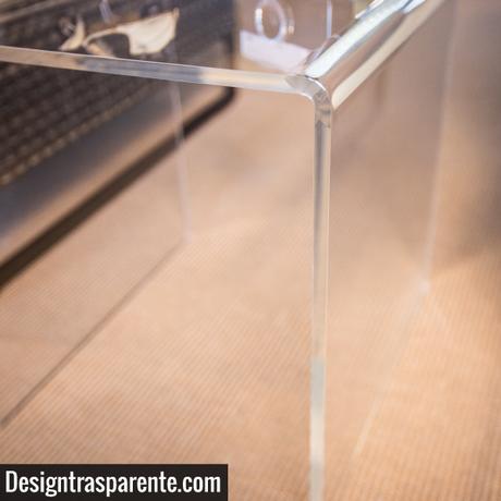 tavolini da salotto moderni. Prezzi online Tavolini moderni in plexiglass trasparente : Ti serve 1cm più lungo?