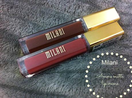 Milani AMORE MATTE lip creme Milani AMORE MATTE lip creme