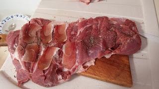 Coscia di Tacchino ripiena. Coscia di Tacchino ripiena.