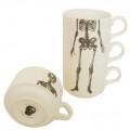 Skeleton Coffee Cups