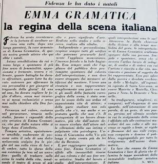 Emma Gramatica: la regina della scena italiana