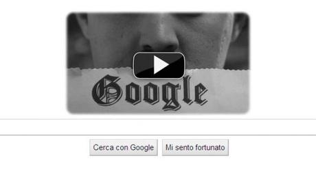 Il doodle di Charlie Chaplin