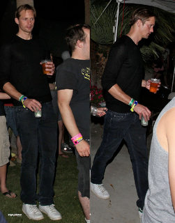 Alexander Skarsgard @ Coachella Valley Music Festival