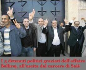 Marocco: Grazia Reale ai detenuti politici.