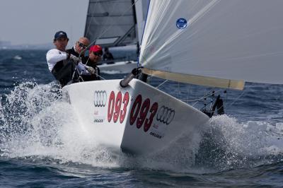 BELA VITA VINCE ANCORA MA LA TAPPA TOSCANA AUDI SAILING SERIES MELGES 20 E' DI LET'S ROLL