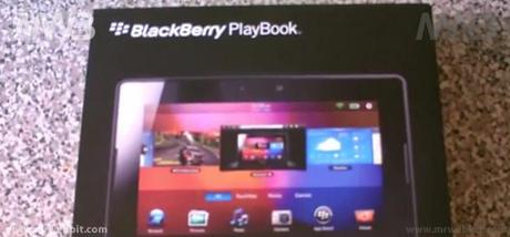 Scatola del BlackBerry PlayBook