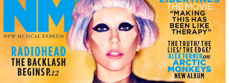 Lady Gaga sulla cover di NME