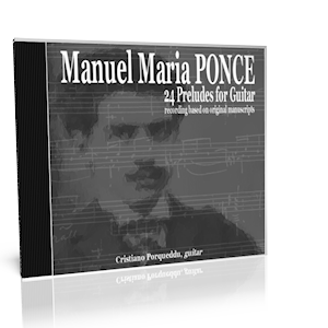 Ponce Preludes for Guitar - CD completed