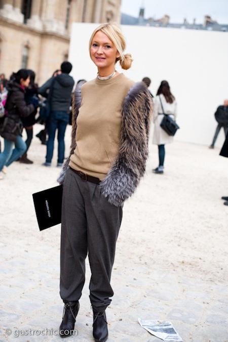 Lo stile di Zanna Roberts Rassi – Fashion Editor di Marie Claire Us Zanna Roberts Rassi at Louis Vuitton