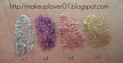 Layla Cosmetics Glitter in Eyeshadow REVIEW + SWATCHES