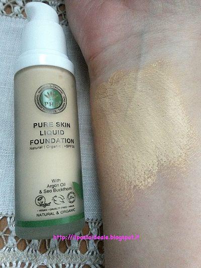PHB Pure Skin Organic Liquid Foundation +SPF 30 PHB Ethical Beauty Foundation