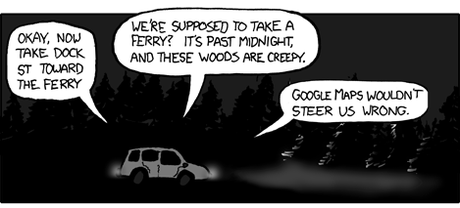 di autostrade, cocco e cotechini emiliani Google Maps wouldn't steer us wrong