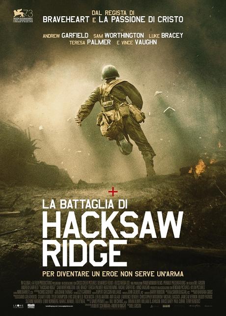 LA BATTAGLIA DI HACKSAW RIDGE di Mel Gibson, nelle sale dal 9 febbraio | Il trailer LA BATTAGLIA DI HACKSAW RIDGE