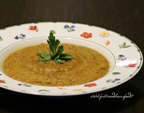 CREMA SPEZIATA CAROTE E LENTICCHIE AL CUKÒ CREMA SPEZIATA CAROTE E LENTICCHIE AL CUKÒ