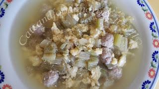 Il pranzo di Natale in Abruzzo: il brodo col cardone Il pranzo di Natale in Abruzzo: il brodo col cardone