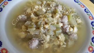 Il pranzo di Natale in Abruzzo: il brodo col cardone Il pranzo di Natale in Abruzzo: il brodo col cardone