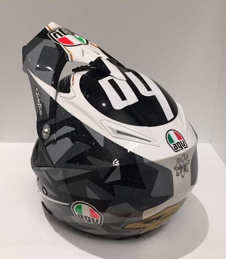 Agv AX-8 Evo P.Espargarò Winter Test 2016 Livery by Starline Agv AX-8 Evo P.Espargarò Winter Test 2016 Livery by Starline