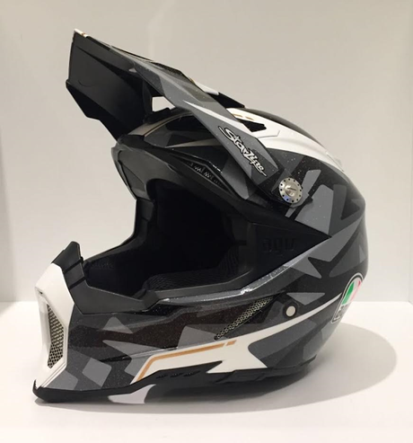 Agv AX-8 Evo P.Espargarò Winter Test 2016 Livery by Starline Agv AX-8 Evo P.Espargarò Winter Test 2016 Livery by Starline