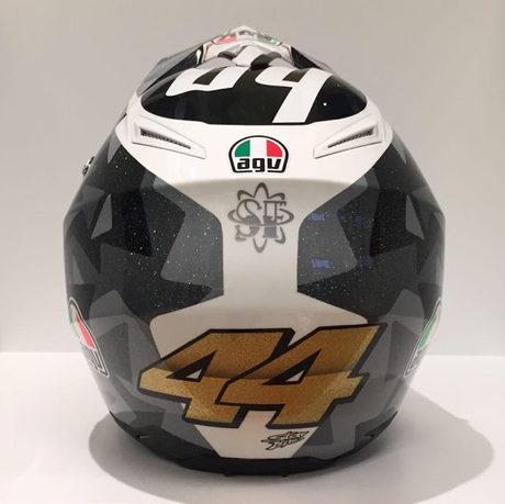Agv AX-8 Evo P.Espargarò Winter Test 2016 Livery by Starline Agv AX-8 Evo P.Espargarò Winter Test 2016 Livery by Starline