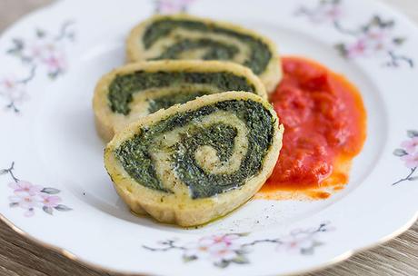 Rotolo di Gnocchi con Spinaci e Ricotta rotolo di gnocchi con spinaci e ricotta