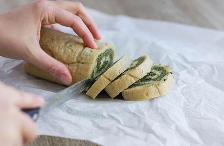 Rotolo di Gnocchi con Spinaci e Ricotta rotolo di gnocchi