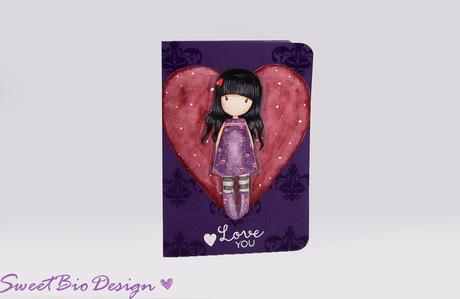 Biglietto acquerello Gorjuss per San valentino - Gorjuss Watercolor card for Valentines Biglietto acquerello Gorjuss per San valentino - Gorjuss Watercolor card for Valentines