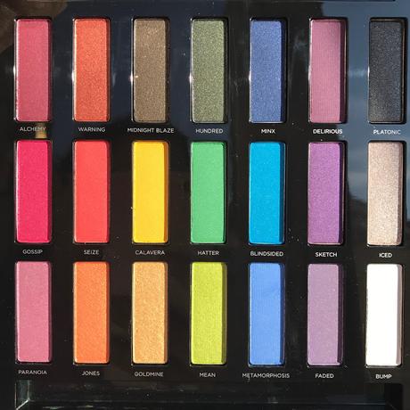 Urban Decay Full Spectrum Palette, swatches e prime impressioni Urban Decay Full Spectrum Palette, swatches e prime impressioni