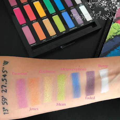 Urban Decay Full Spectrum Palette, swatches e prime impressioni Urban Decay Full Spectrum Palette, swatches e prime impressioni