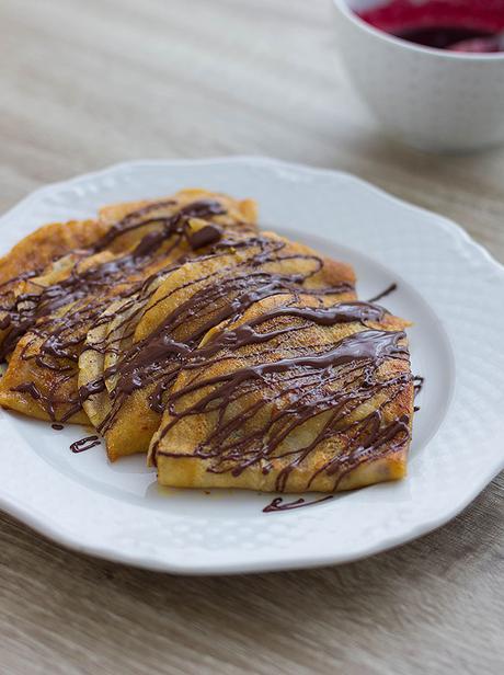 Crêpes Suzette all’arancia crepes suzette