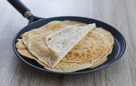 Crêpes Suzette all’arancia crepes suzette all'arancia