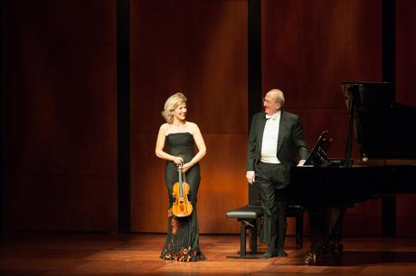 Anne-Sophie Mutter e Lambert Orkis a Baden-Baden Foto ©Michael Gregonowits