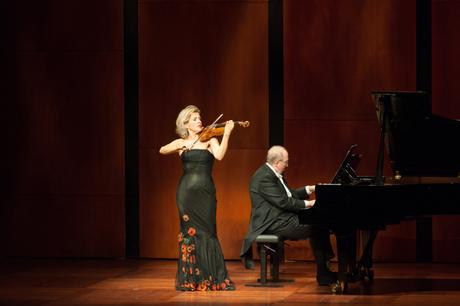 Anne-Sophie Mutter e Lambert Orkis a Baden-Baden Anne-Sophie Mutter e Lambert Orkis a Baden-Baden