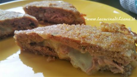 Tramezzini di Carne con prosciutto e formaggio Tramezzini di Carne con prosciutto e formaggio