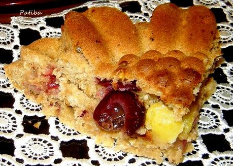 Dolce Bio al Muesli con frutta fresca e senza uova torta muesli