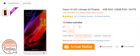 In arrivo lo Xiaomi Mi Mix Ultimate In arrivo lo Xiaomi Mi Mix Ultimate