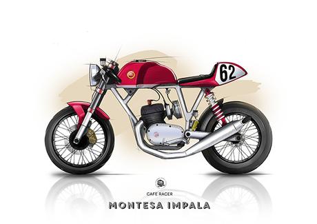 Cafè Racer Concepts - Montesa Impala Cafè Racer by Edgar Melero Garcia Cafè Racer Concepts - Montesa Impala Cafè Racer by Edgar Melero Garcia