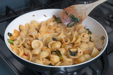 FOOD: Orecchiette con Cicoria, Finocchio e 'nduja FOOD: Orecchiette con Cicoria, Finocchio e 'nduja