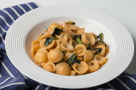 FOOD: Orecchiette con Cicoria, Finocchio e 'nduja FOOD: Orecchiette con Cicoria, Finocchio e 'nduja