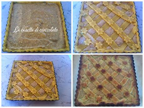Crostata amaretti mandorle e ricotta Crostata amaretti mandorle e ricotta