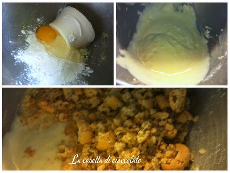 Crostata amaretti mandorle e ricotta Crostata amaretti mandorle e ricotta