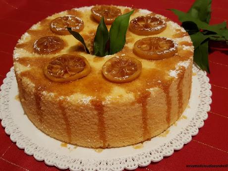 Chiffon cake al limone Chiffon cake al limone