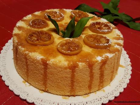 Chiffon cake al limone Chiffon cake al limone